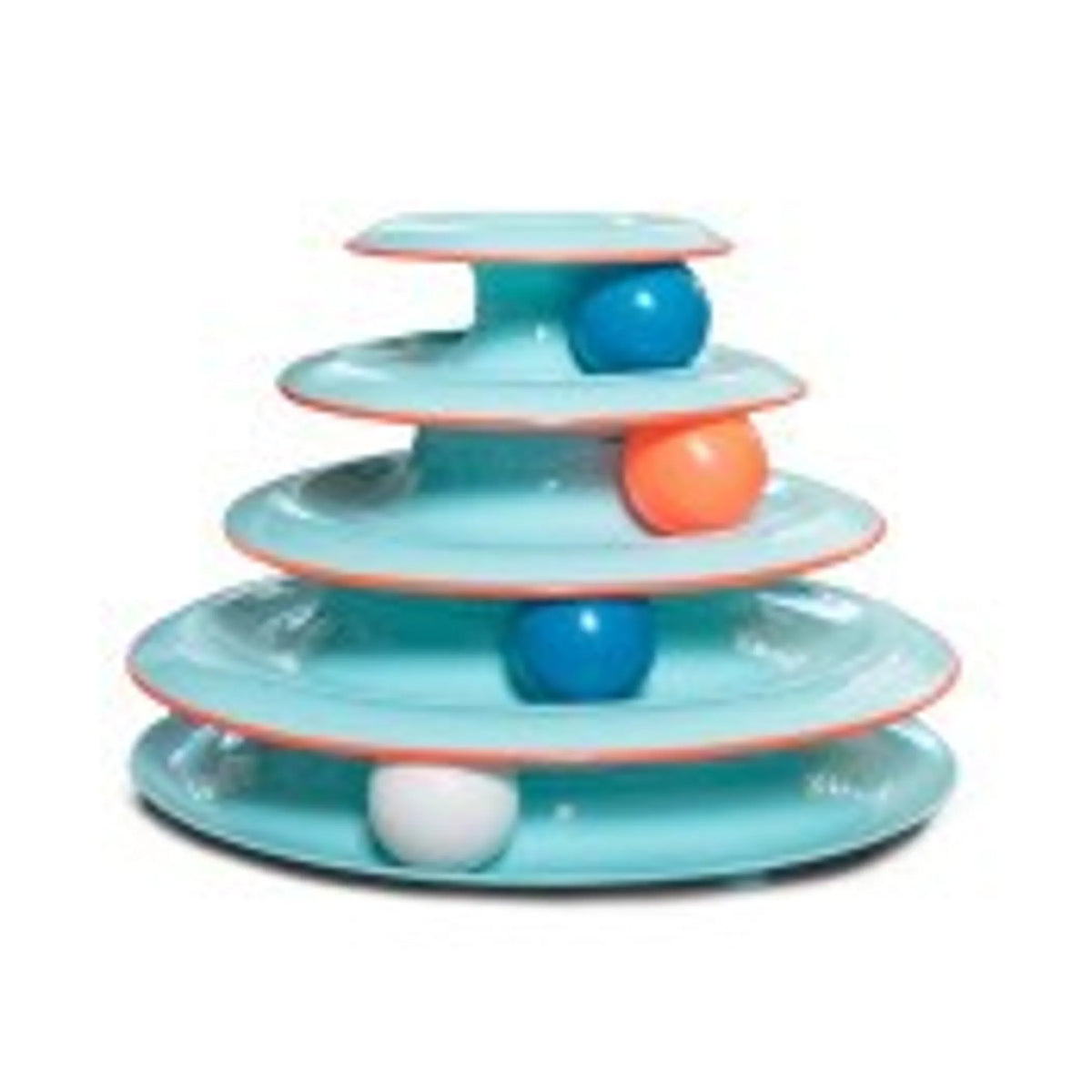{{ Catstages Chase Meowtain Cat Track Toy Blue }} dog and cat toy from ZoomieGood.