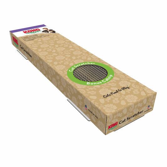 {{ KONG(R) Naturals(R) Scratcher Single Cat Toy }} dog and cat toy from ZoomieGood.