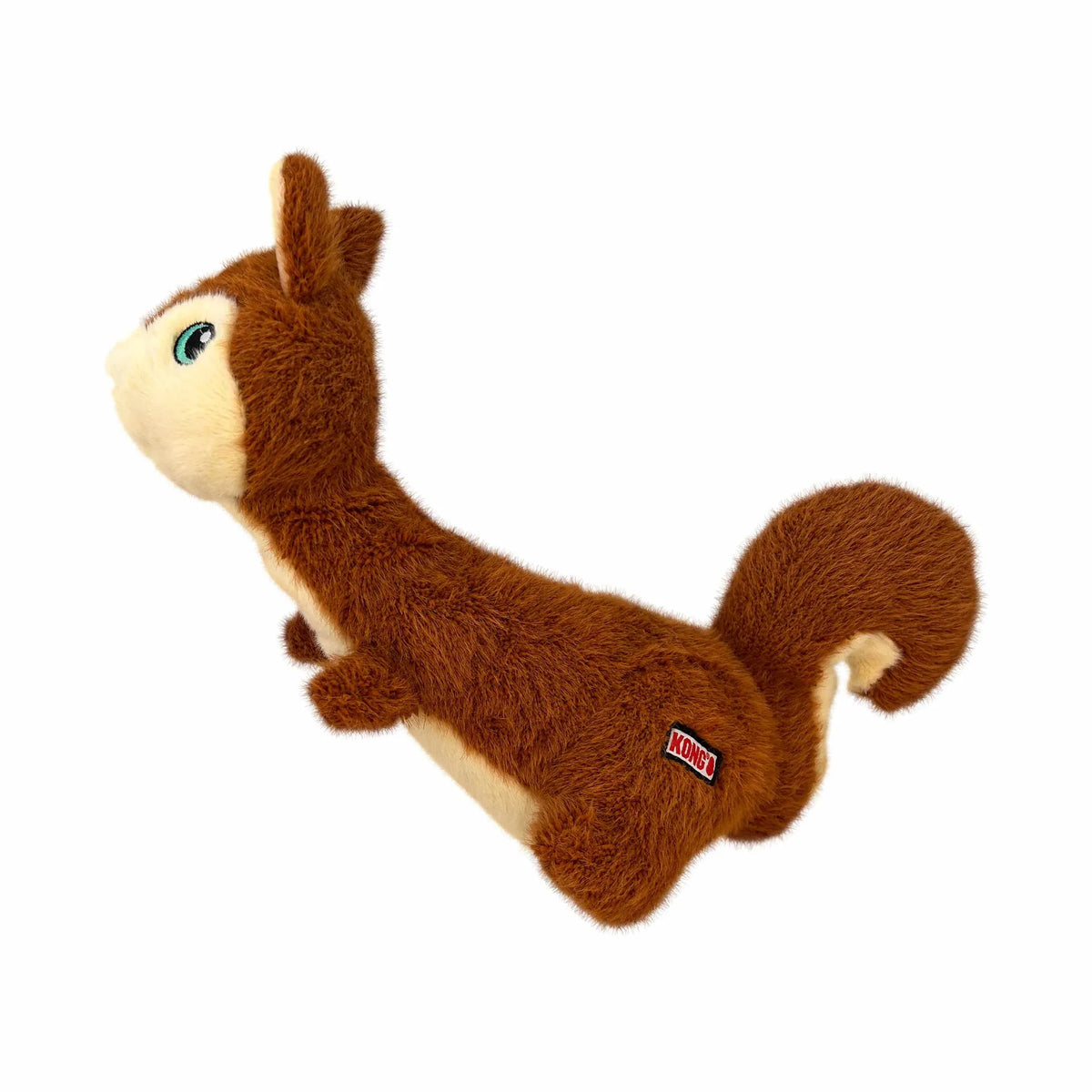 {{ KONG(R) Scruffs Squirrel Dog Plush Toy Medium/Large }} dog and cat toy from ZoomieGood.