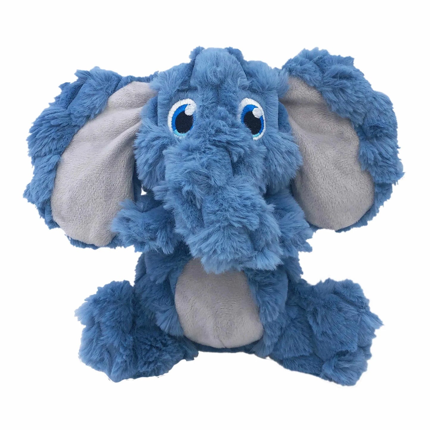 {{ KONG(R) Scrumplez Elephant Dog Plush Toy Medium }} dog and cat toy from ZoomieGood.