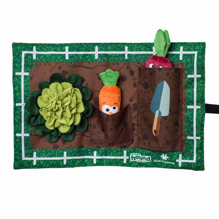 {{ Nina Ottosson Activity Matz Garden Game Dog Puzzle Mat }} dog and cat toy from ZoomieGood.