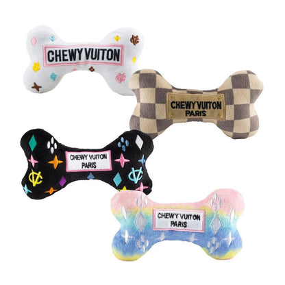 {{ Chewy Vuiton Bones Sampler Dog Toy }} dog and cat toy from ZoomieGood.