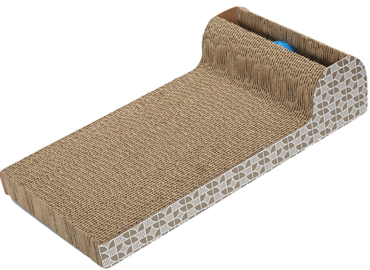 {{ L-Shaped Cat Scratching Board }} dog and cat toy from ZoomieGood.