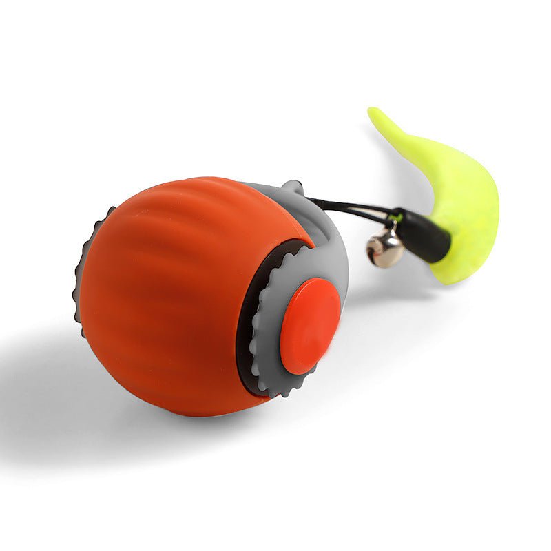 Auto Dog Toy Ball Orange Upgraded Gun Grip Auto Dog Toy Ball – Motion-Activated Rechargeable Toy