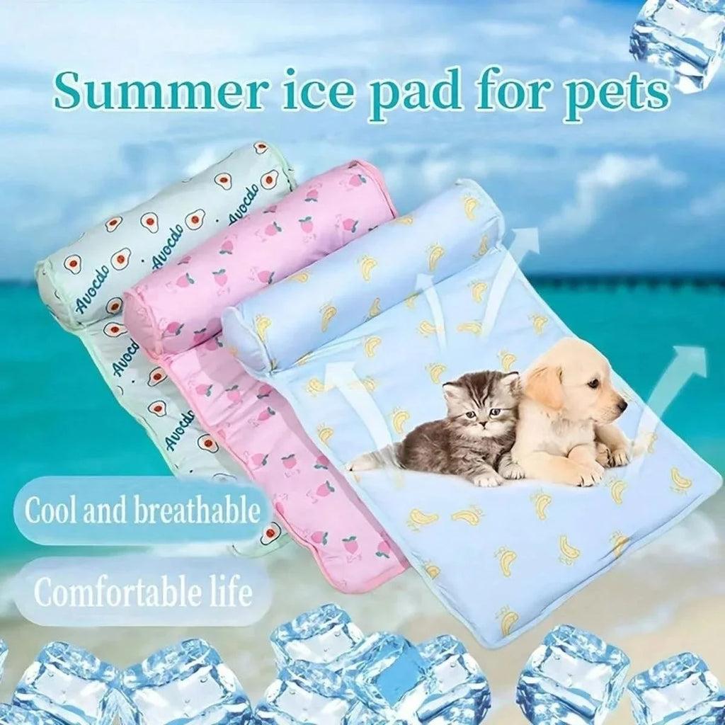 Cooling Dog Beds Cooling Dog Mat – Breathable Summer Pad for All Sizes