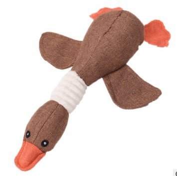 Plush Dog Toy Brown Dayan Plush Dog Toy – Interactive Puzzle for Smart Pets