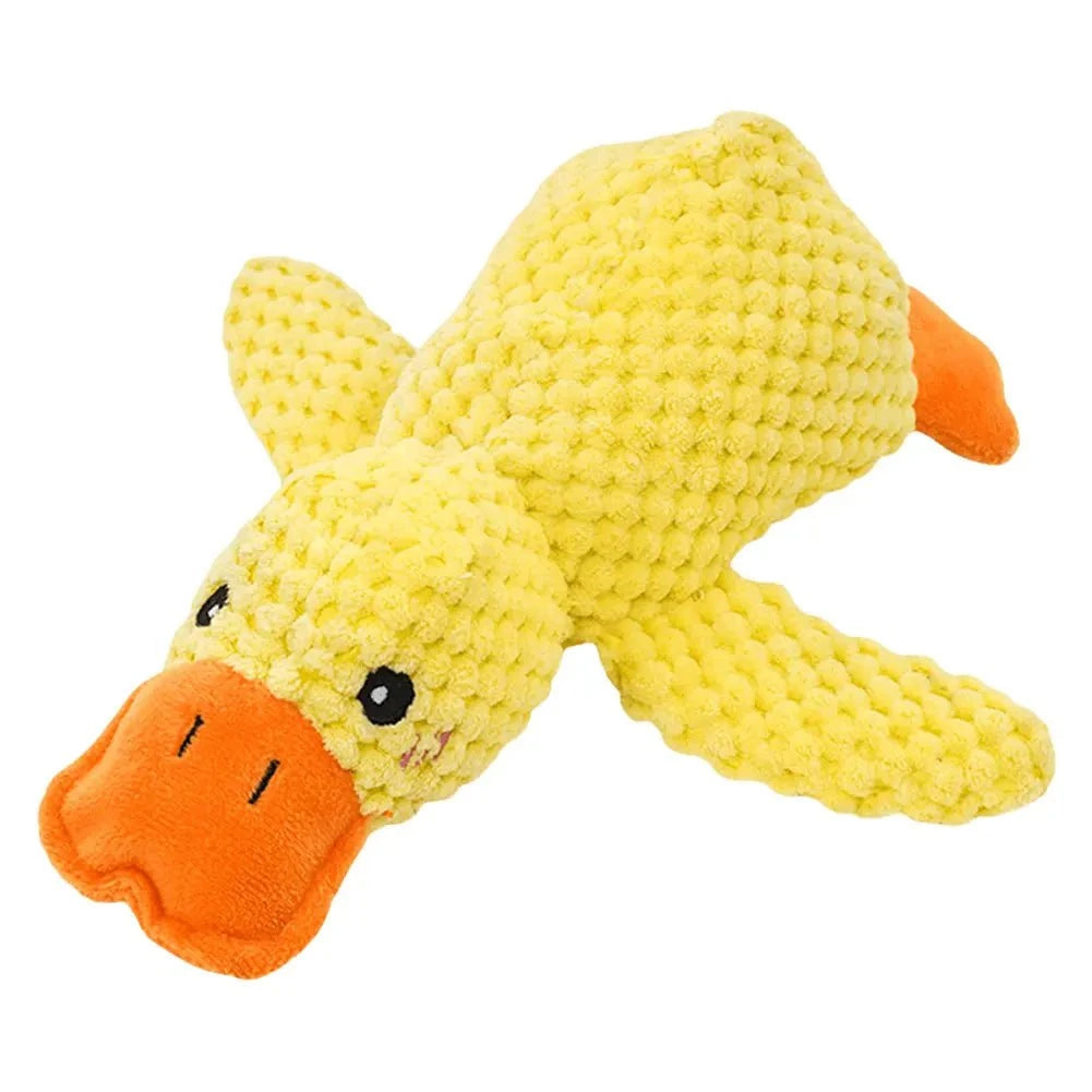 Dog Calming Toy L / United States Dog Calming Duck Toy – Plush Squeaky Chew Buddy