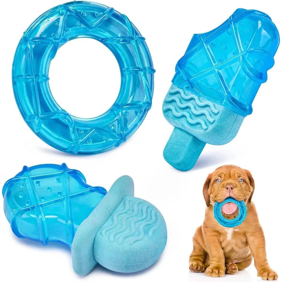 Dog Cooling Chew Toys 3pcs Dog Cooling Chew Toys (3pcs) – Summer Relief Set