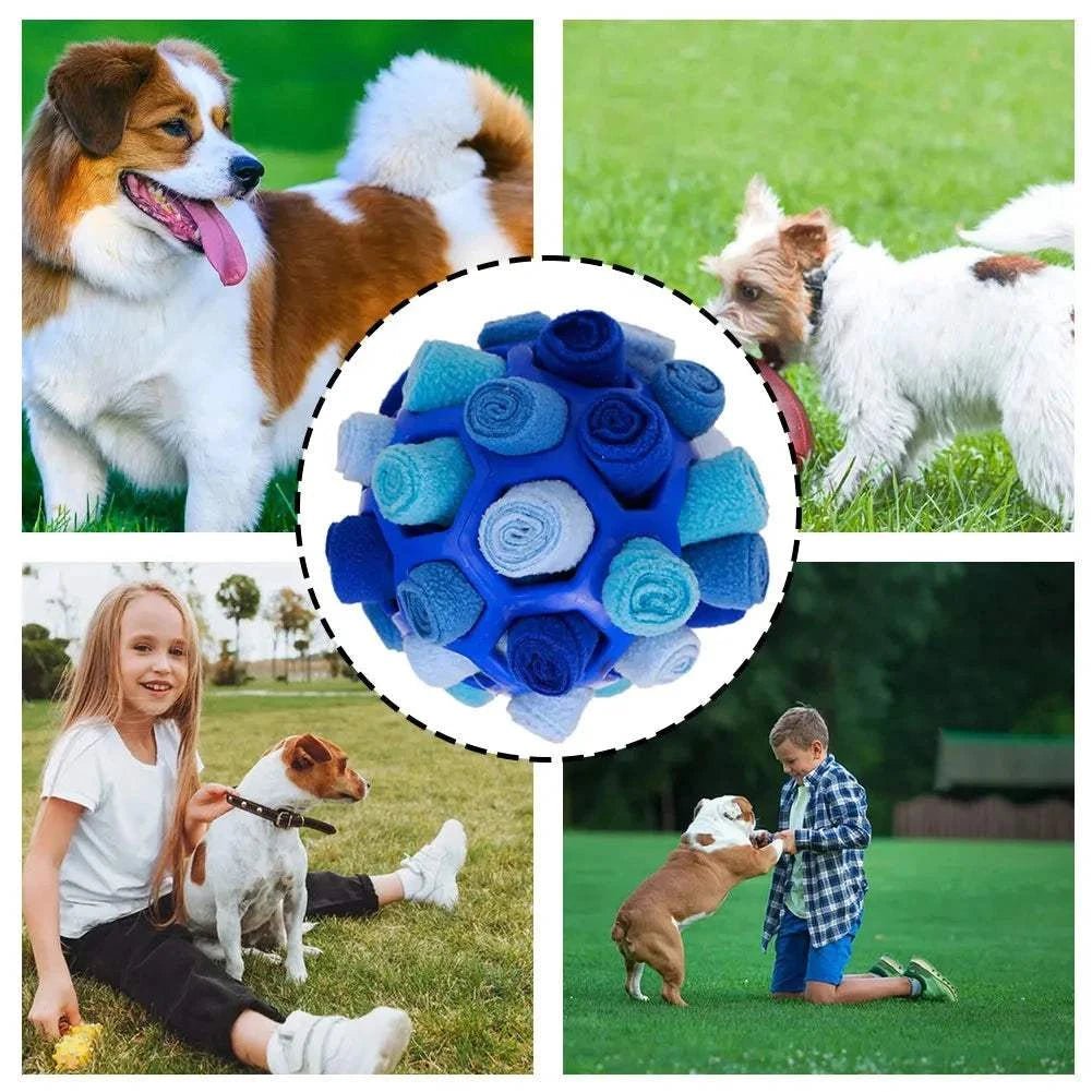 Dog Snuffle Ball Dog Snuffle Ball – Slow Feeder & Treat Puzzle Toy