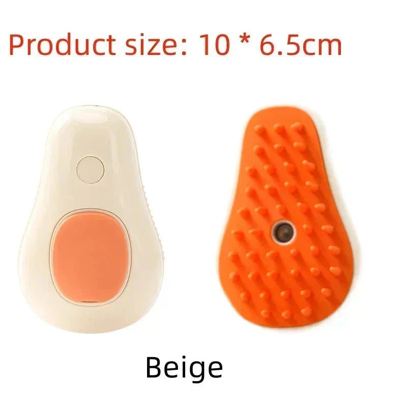 Dog Steam Brush Electric Dog Steam Brush – 3-in-1 Grooming Comb