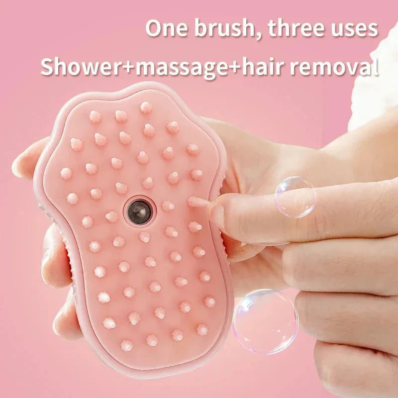 Dog Steam Brush Electric Dog Steam Brush – 3-in-1 Grooming Comb