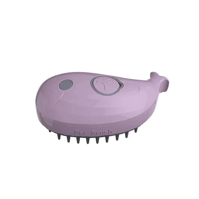 Dog Steam Brush Electric Dog Steam Brush – 3-in-1 Grooming Comb