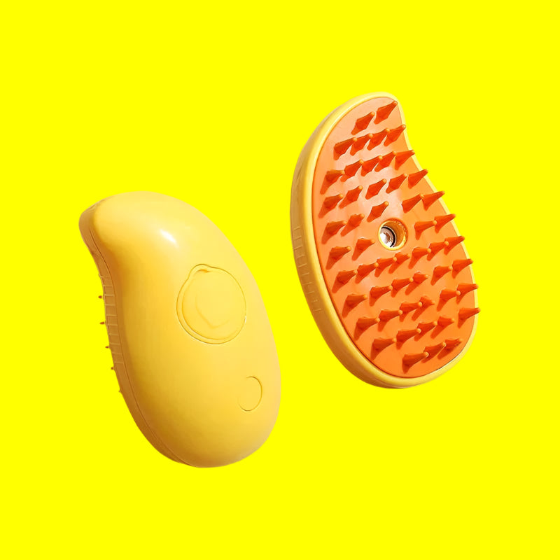 Dog Steam Brush Electric Dog Steam Brush – 3-in-1 Grooming Comb