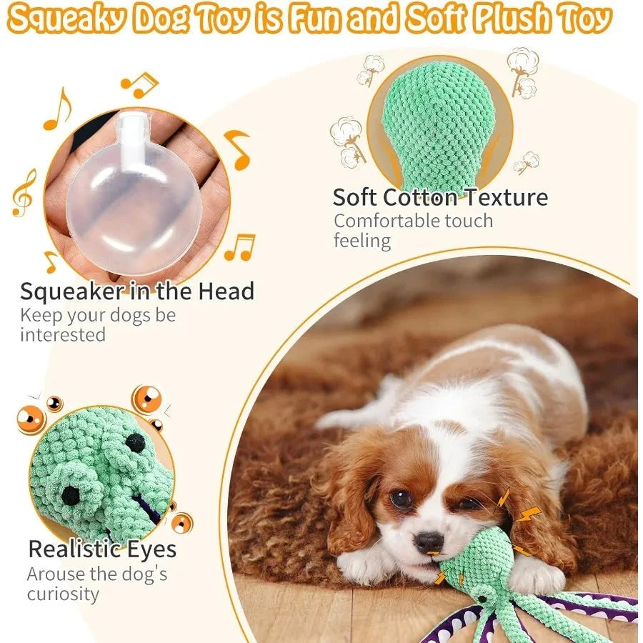 Plush Dog Toy United States Large Squeaky Plush Dog Toy – Daily Fun & Training