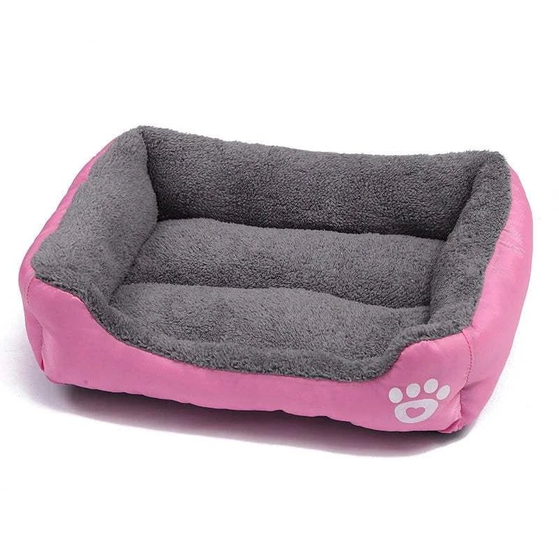 Orthopedic Dog Bed Large Waterproof Pet Bed – Washable Plush Mat