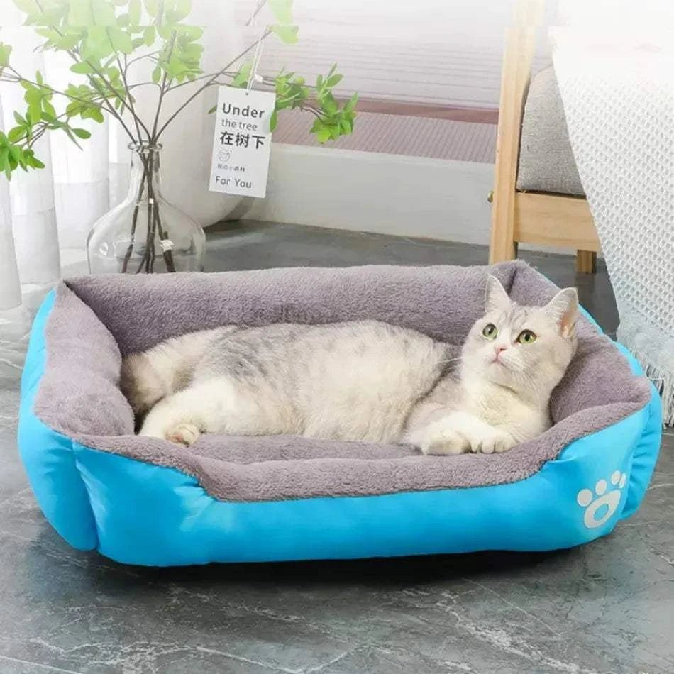 Orthopedic Dog Bed Large Waterproof Pet Bed – Washable Plush Mat