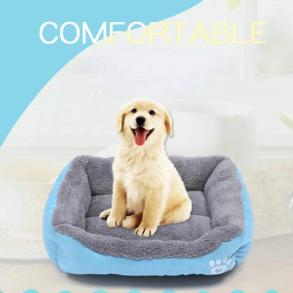 Orthopedic Dog Bed Large Waterproof Pet Bed – Washable Plush Mat