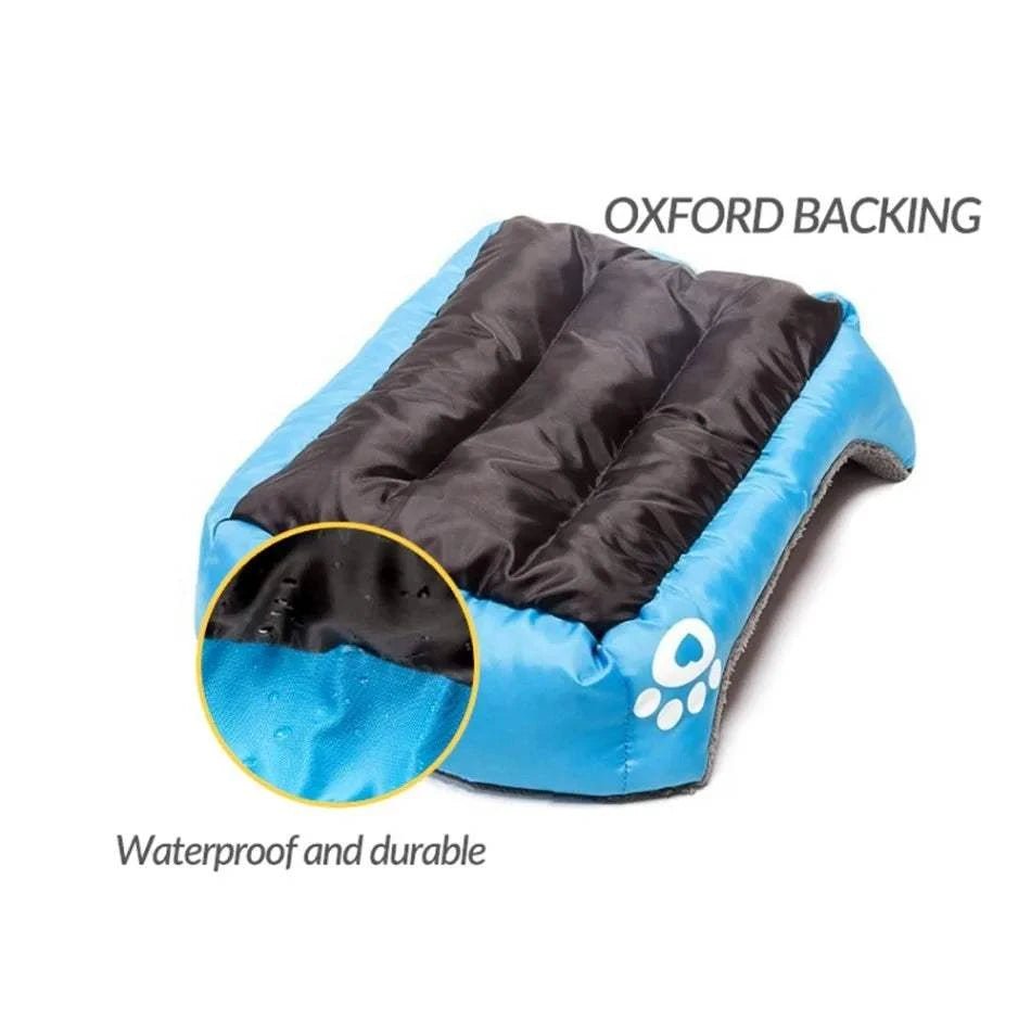 Orthopedic Dog Bed Large Waterproof Pet Bed – Washable Plush Mat