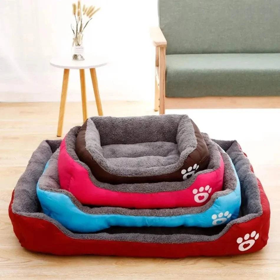 Orthopedic Dog Bed Large Waterproof Pet Bed – Washable Plush Mat