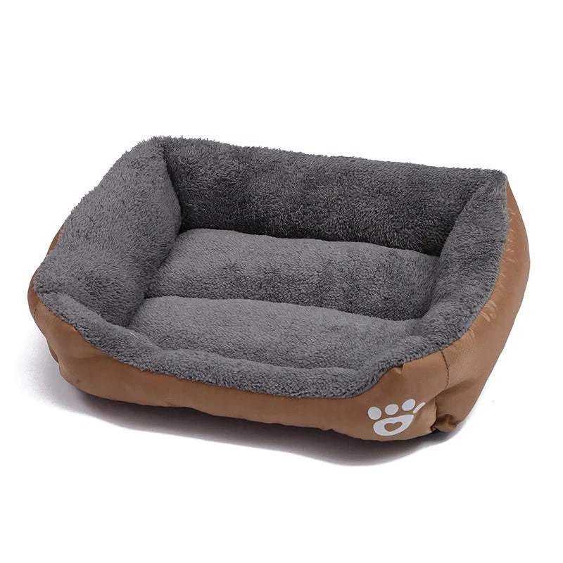 Orthopedic Dog Bed Brown / XL Large Waterproof Pet Bed – Washable Plush Mat