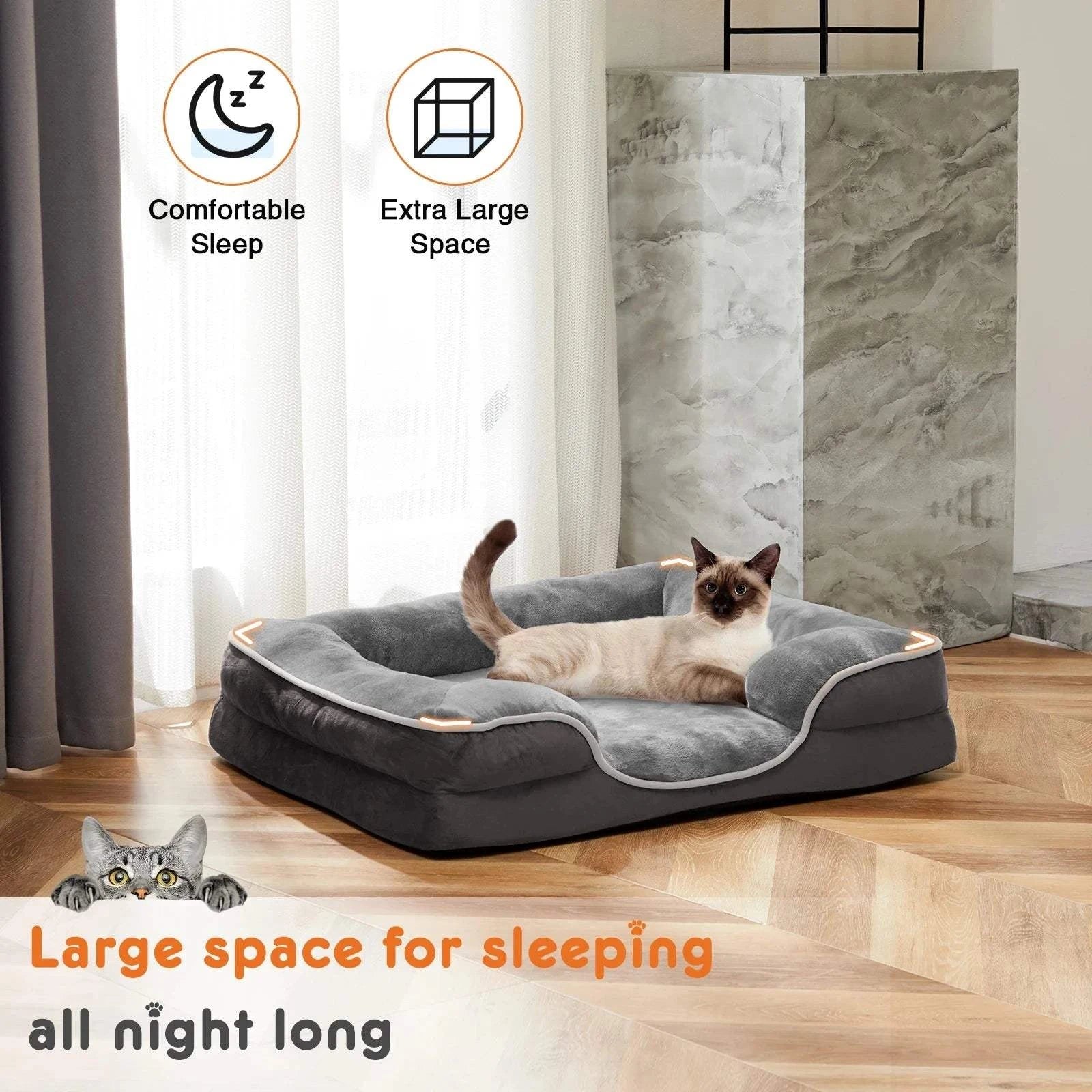 Orthopedic Dog Bed Orthopedic Memory Foam Dog Bed