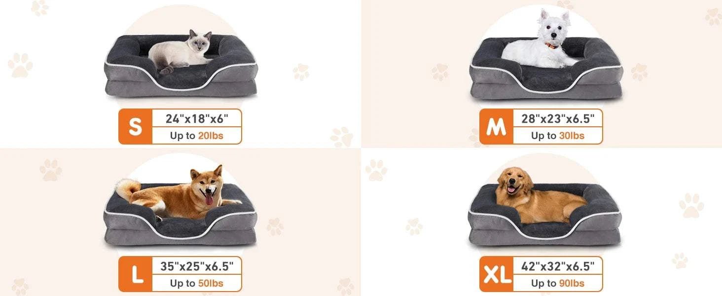 Orthopedic Dog Bed Orthopedic Memory Foam Dog Bed