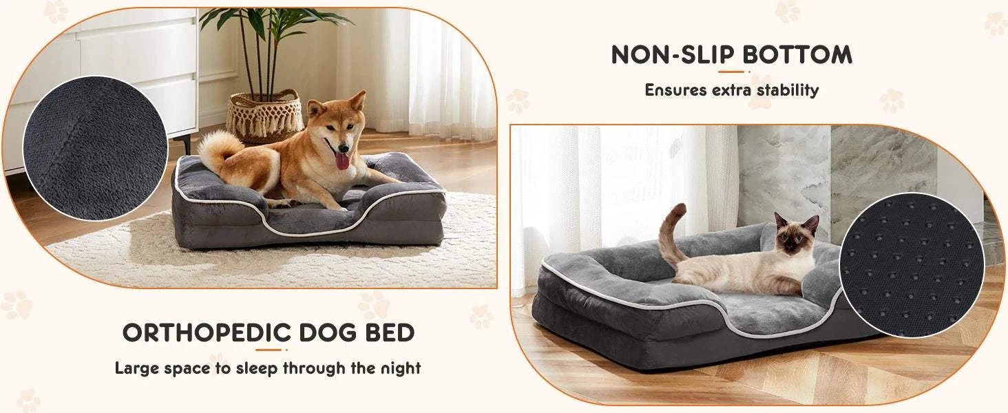 Orthopedic Dog Bed Orthopedic Memory Foam Dog Bed