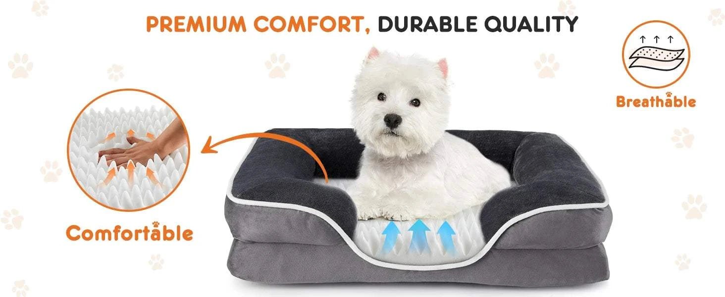 Orthopedic Dog Bed Orthopedic Memory Foam Dog Bed
