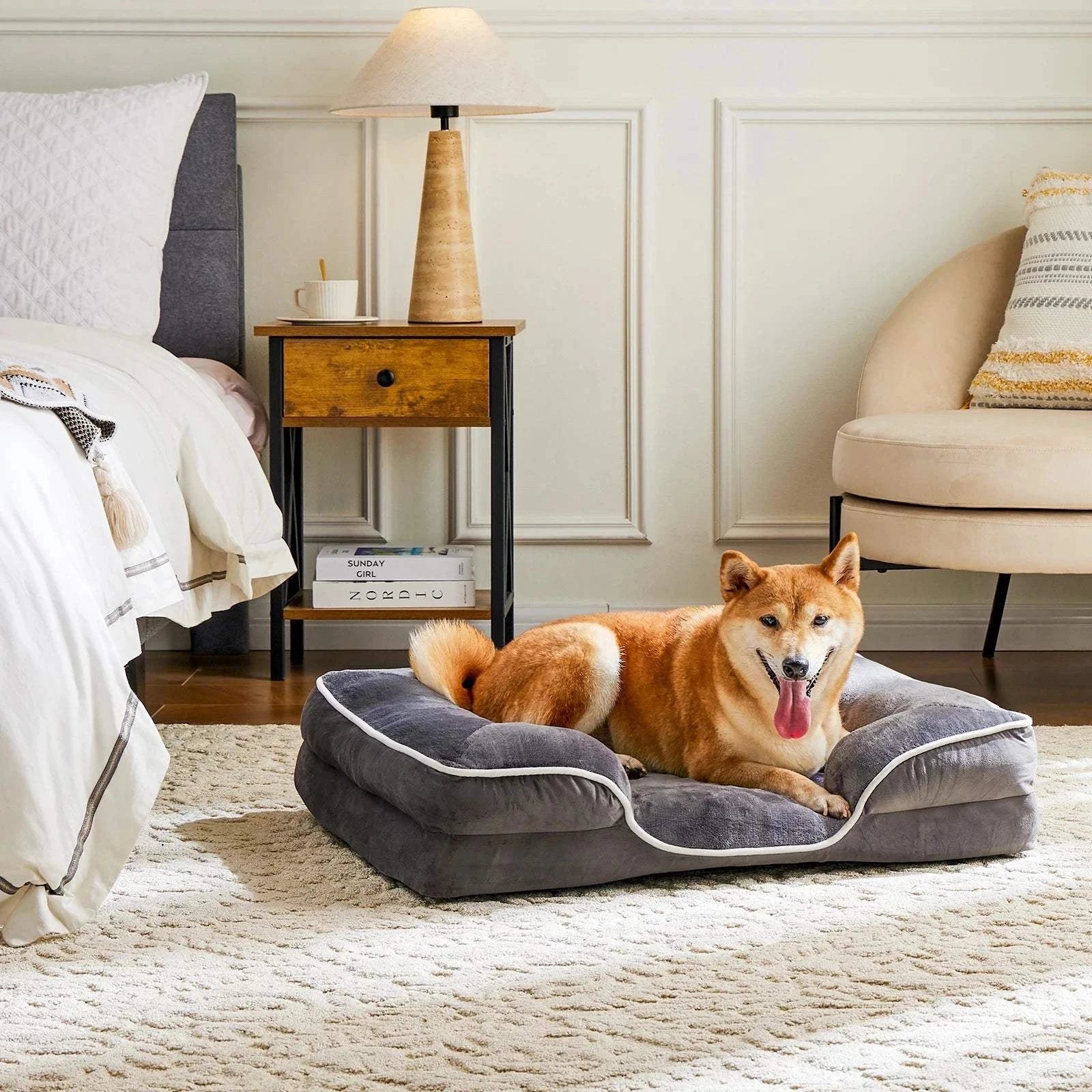 Orthopedic Dog Bed GRAY / XL / United States Orthopedic Memory Foam Dog Bed