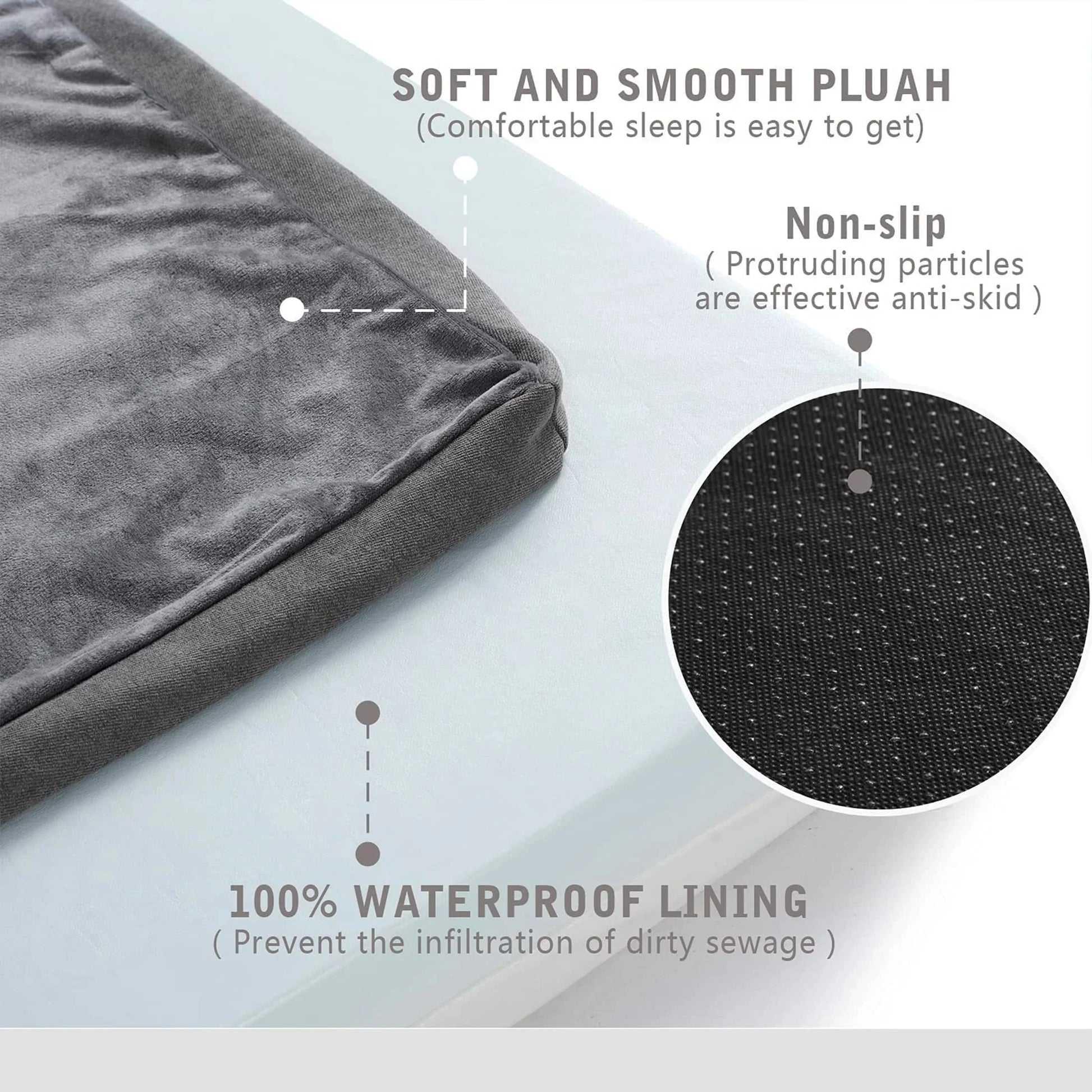 Orthopedic Dog Bed Orthopedic Waterproof Dog Bed with Washable Cover