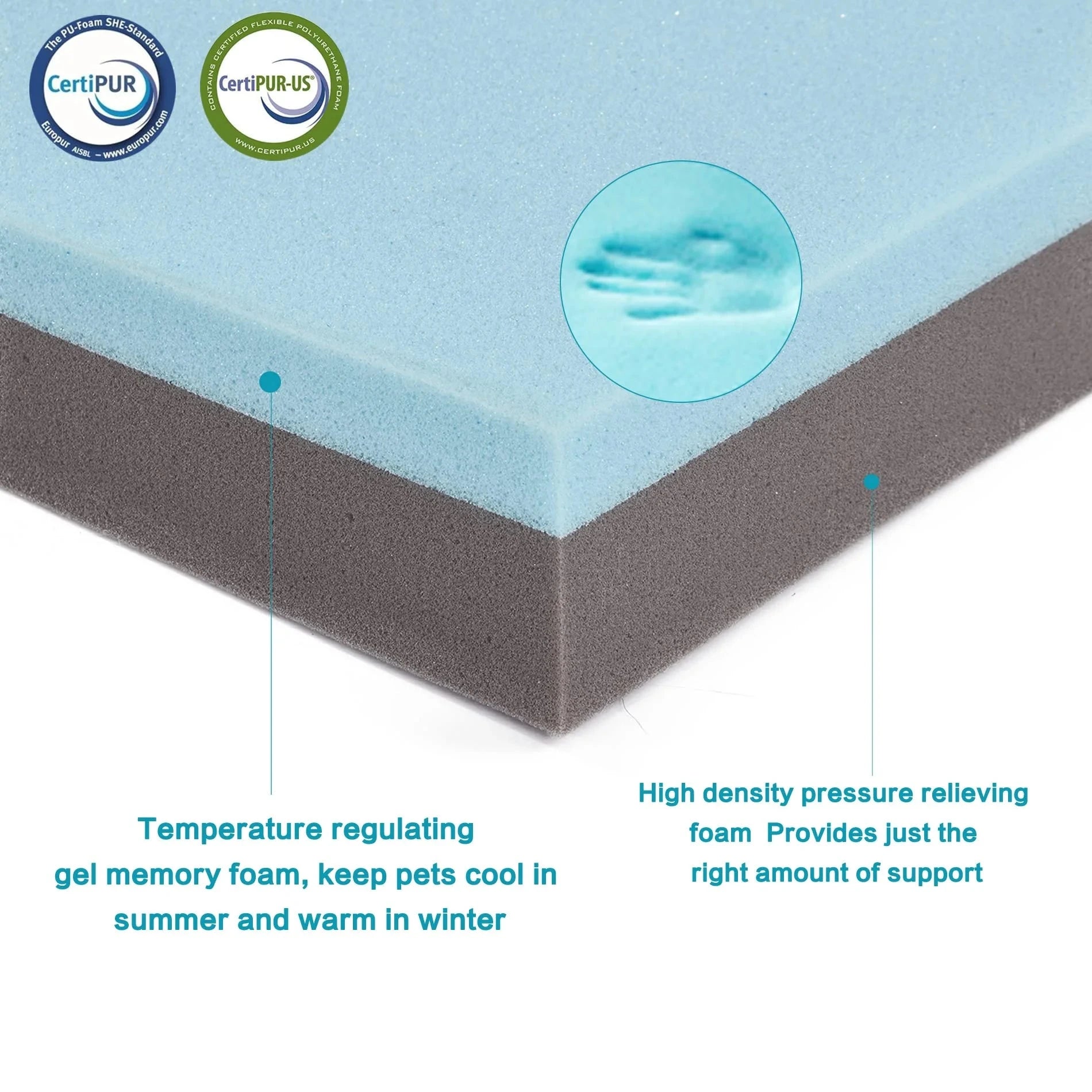 Orthopedic Dog Bed Orthopedic Waterproof Dog Bed with Washable Cover