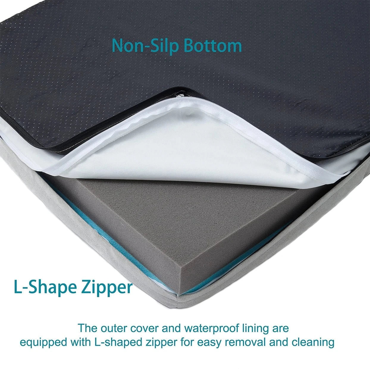 Orthopedic Dog Bed Orthopedic Waterproof Dog Bed with Washable Cover