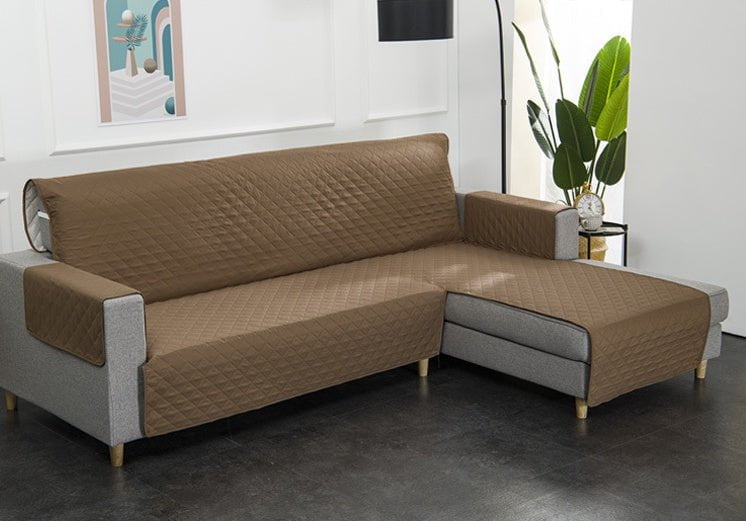 Pet-Proof Chaise Sofa Cove Pet-Proof Chaise Sofa Cover – Washable and Hair-Resistant