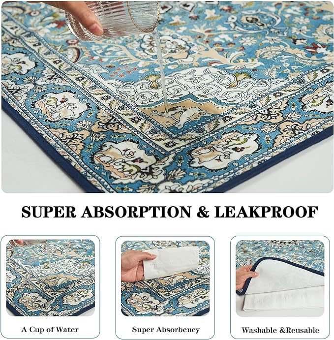 Washable Dog Training Pads Reusable Dog Pee Pads – Leakproof and Stylish 2-Pack