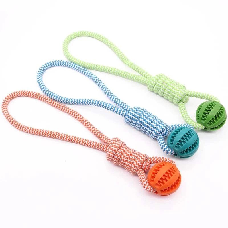 Rubber Dog Ball Rubber Dog Ball – Treat Toy & Dental Chew in 3 Sizes