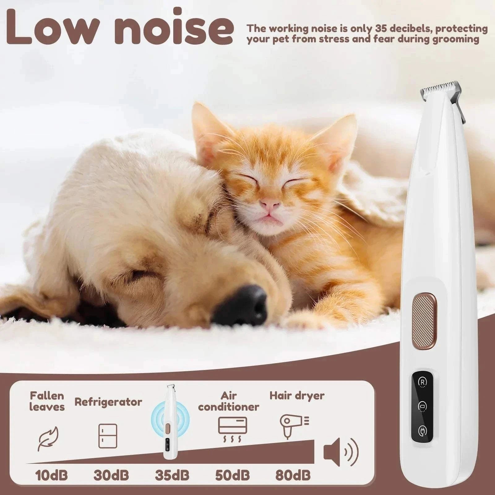 Smart Dog Hair Trimmer Smart Dog Hair Trimmer – CE Certified Grooming Clipper