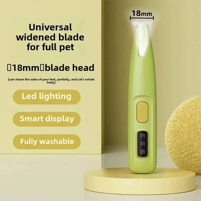 Smart Dog Hair Trimmer recommend green / CN Smart Dog Hair Trimmer – CE Certified Grooming Clipper