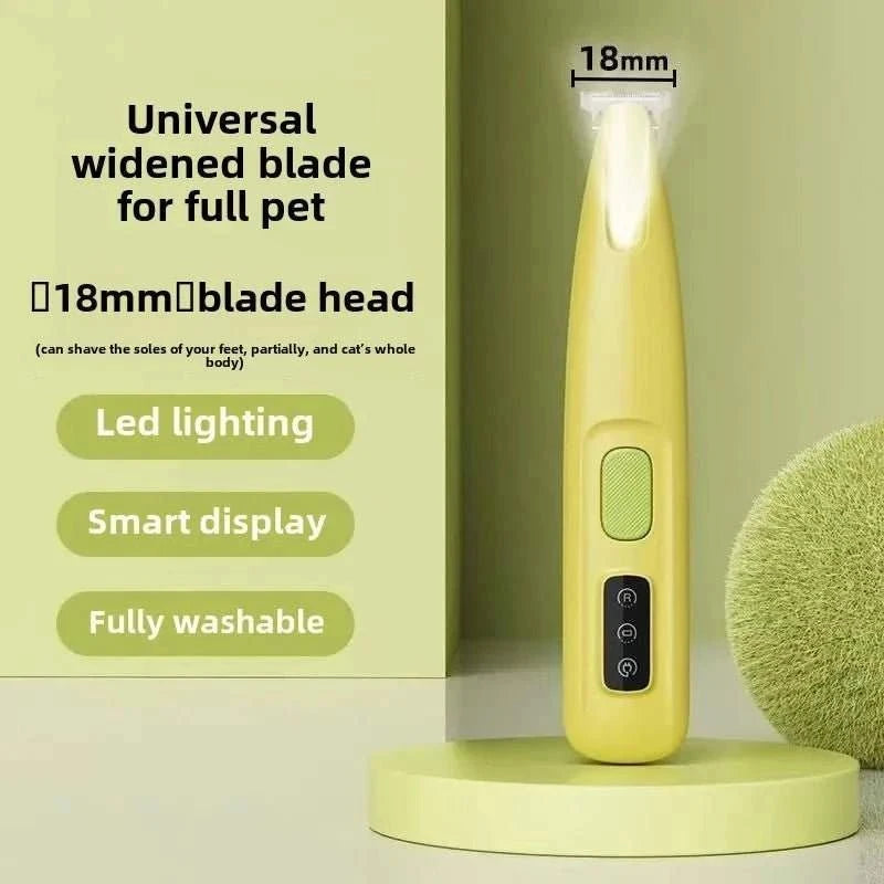 Smart Dog Hair Trimmer recommend yellow / CN Smart Dog Hair Trimmer – CE Certified Grooming Clipper