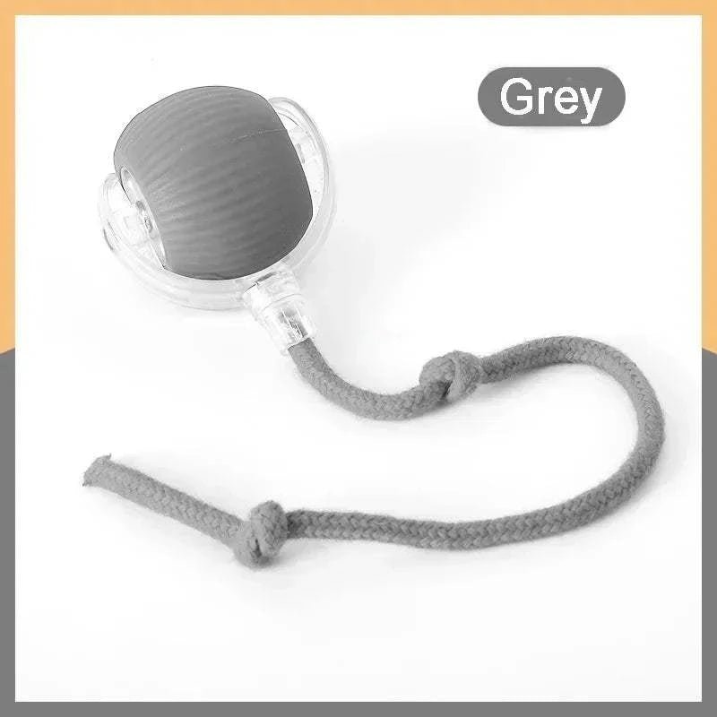 Smart Rolling Dog Ball Grey Tail ball Smart Rolling Dog Ball – Interactive USB Pet Toy