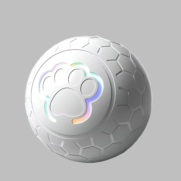 {{ Smart USB Pet Toy Ball – Light-Up Bouncing Fun }} dog and cat toy from ZoomieGood.