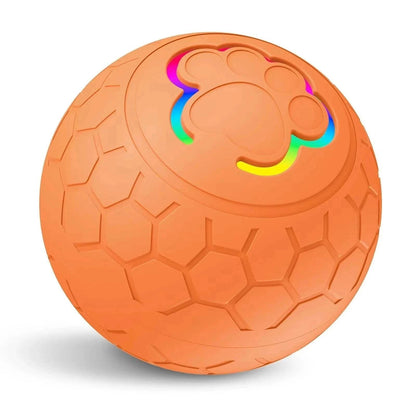 {{ Smart USB Pet Toy Ball – Light-Up Bouncing Fun }} dog and cat toy from ZoomieGood.
