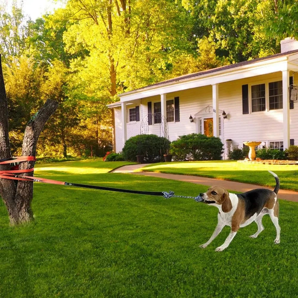 Dog Tree Tug Toy Random Color / United States Tug-of-War Tree Tug Toy for Active Dogs