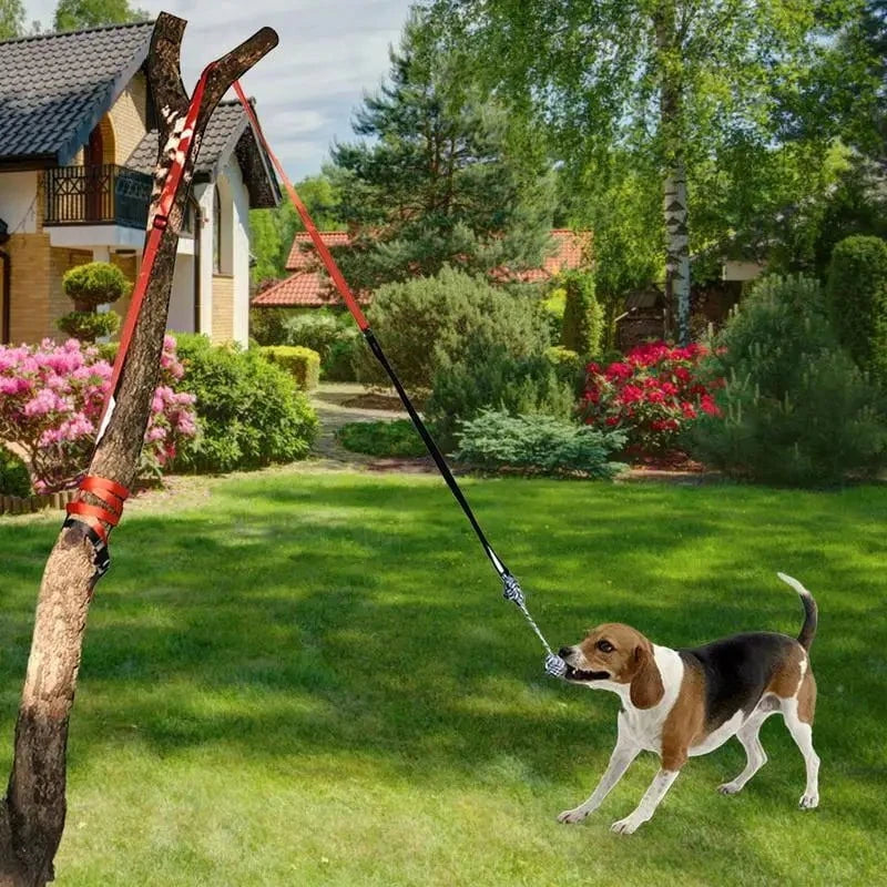 Dog Tree Tug Toy Random Color / United States Tug-of-War Tree Tug Toy for Active Dogs